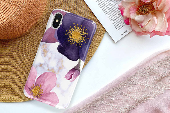 DIY Phone Case. Casing Handphone unik Dari Bunga Kering