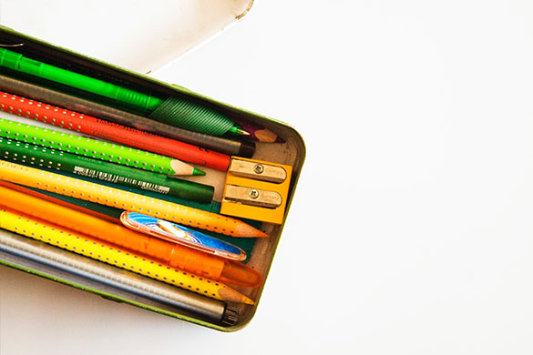 Cara Buat Tempat Pensil Unik Bentuk Semangka