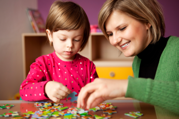 Membuat Kreasi Puzzle yang Mudah untuk si Kecil